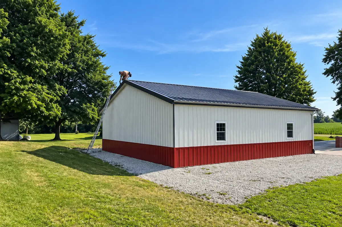 Lightning Protection for a Barn Lightning Protection for a Barn